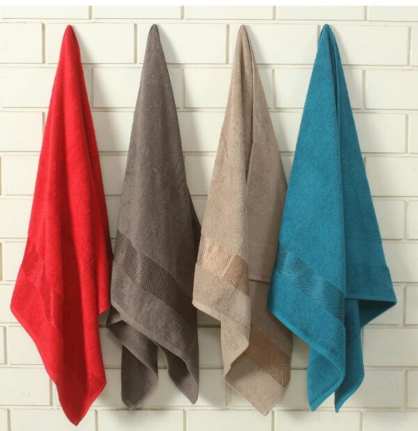 Fash home solid dyed bath towel -70×140cm