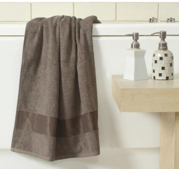 Fash home solid dyed bath towel -70×140cm - Image 2
