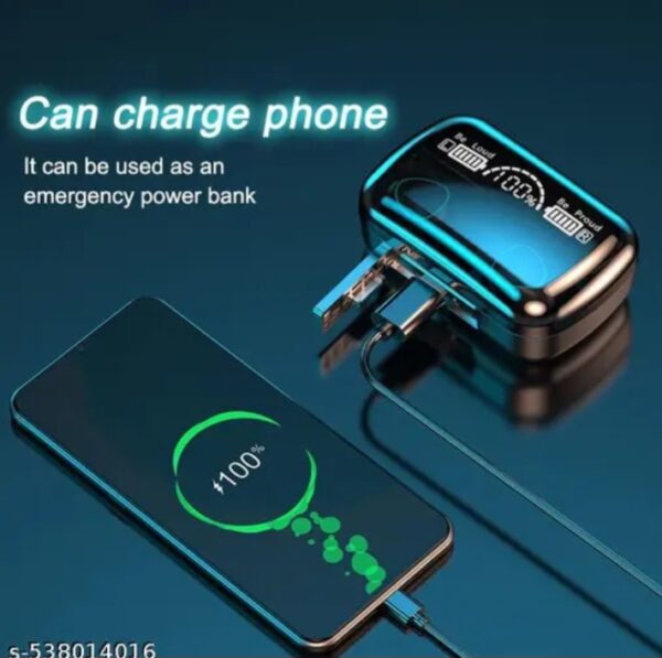 Wireless Bluetooth 5.1 with mobile power bank