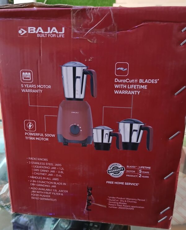 Bajaj mixer grinder - Image 3