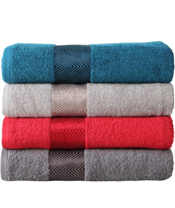 FASH HOME YARN DYED BATH TOWEL
