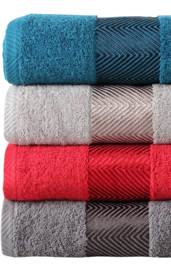 FASH HOME YARN DYED BATH TOWEL - Image 3