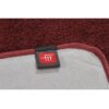 FASH HOME REVERSIBLE BATH MAT (maroon) - Image 4