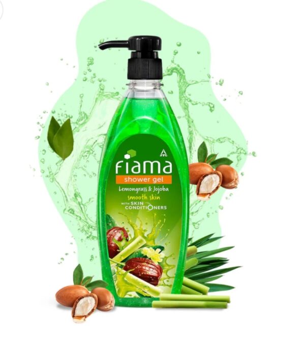 Fiama Lemongrass & Jojoba Gentle Exfoliating Shower Gel 500 ml