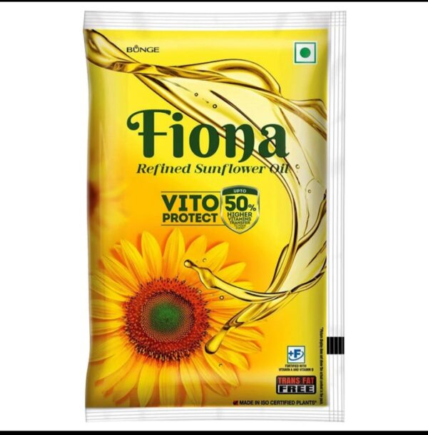 Fiona Refined Sunflower Oil 1 L