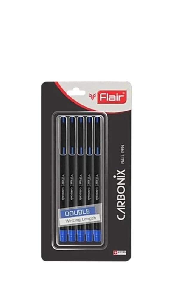 FLAIR Carbonix Ball Pen Blue