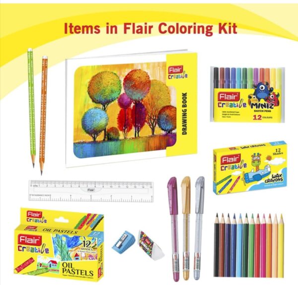 Flair Creative Series Coloring Kit - Image 3