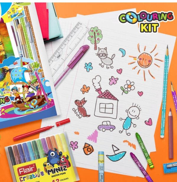 Flair Creative Series Coloring Kit - Image 4