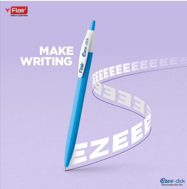 FLAIR Ezee Click Ball Pen Pouch Pack of 5pc - Image 4