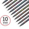 FLAIR Hotline Assorted Fineliner pk 10 - Image 4