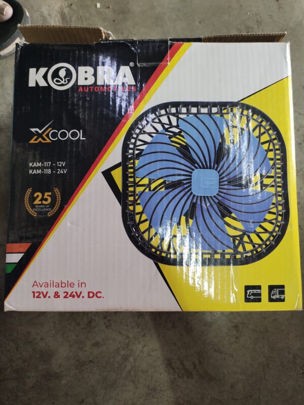 12 volt dc cabin fan