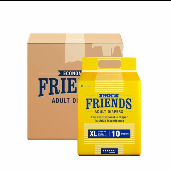 Friends Economy Adult Diapers XL 10