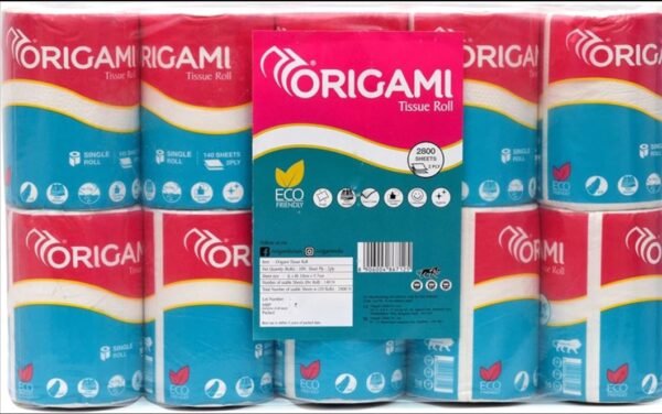 FTRRG ORIGAMI TISSUE ROLL 140PULLS2PLY