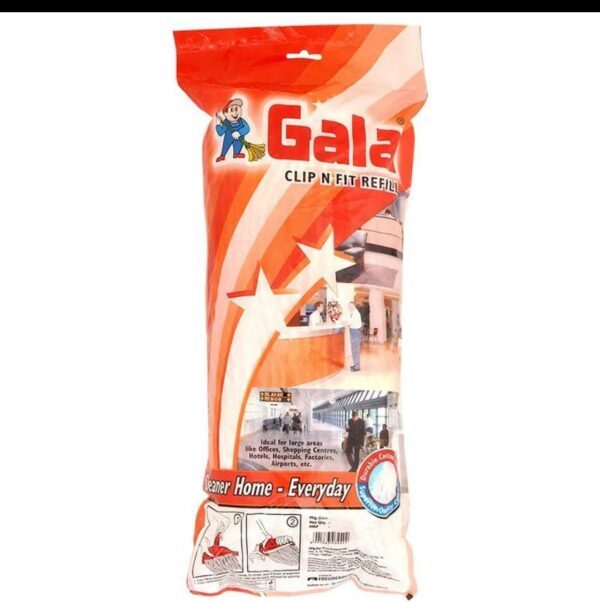 Gala Clip N Fit Cotton Mop Refill WH200×70×430MM - Image 2