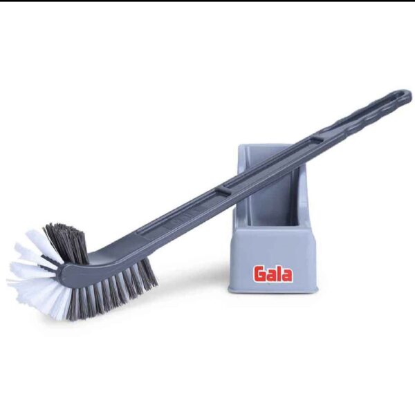 Gala Double Hockey Toilet Brush with Holder - Image 2