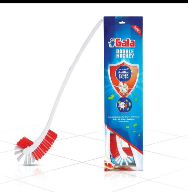 Gala Double Hockey Toilet Brush with Holder