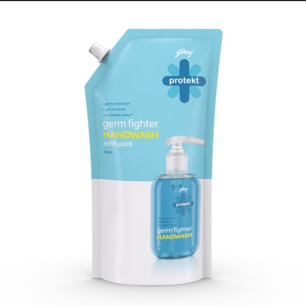 Godrej Protekt Germ Fighter Aqua Handwash – 725 ml pouch