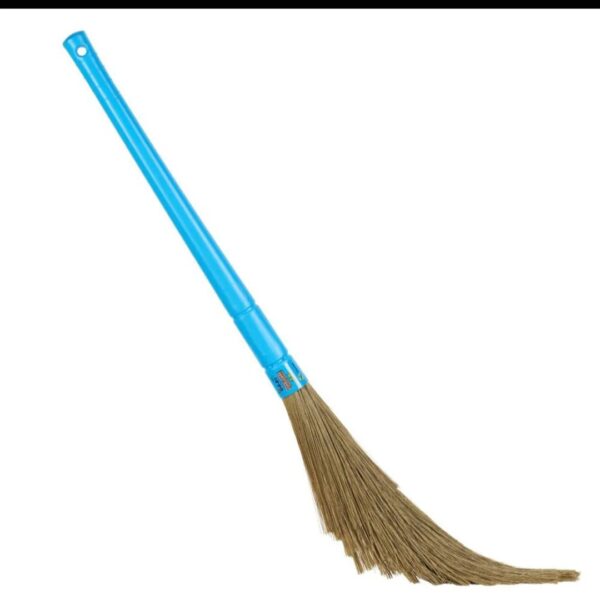 Gebi Regular Plastic Blue Dust-Free Broom – 38 inch
