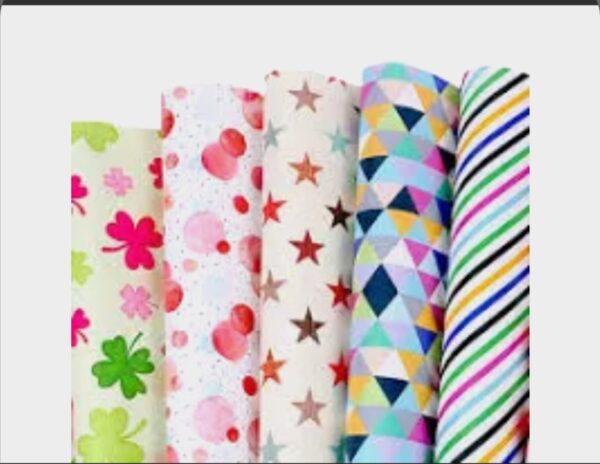 Gift wrapping paper pk5 - Image 2