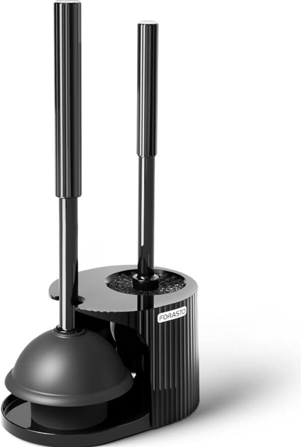 “GL 2‑in‑1 double-handle plastic toilet brush (610 × 75 × 155 mm)” - Image 4