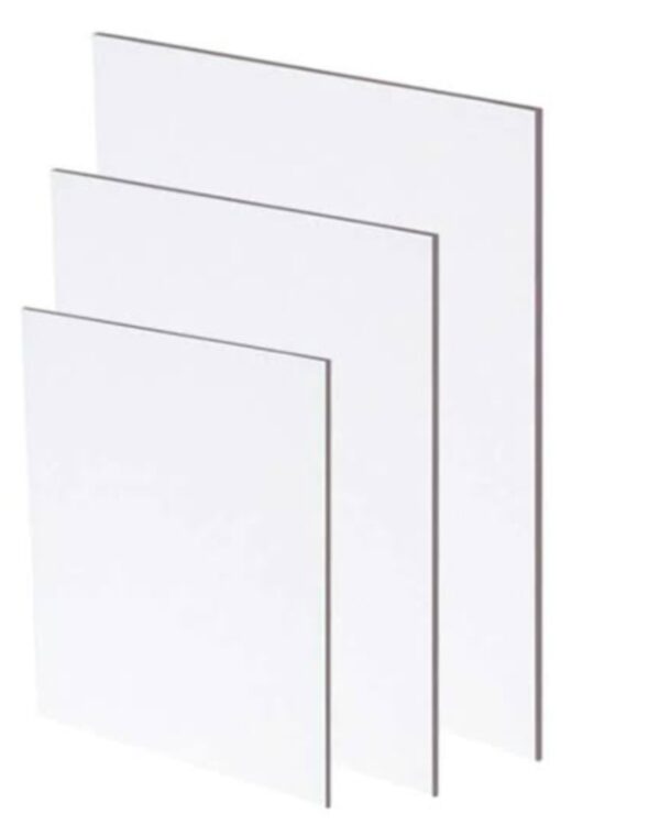 “GLF” canvas boards at 8 × 8 inches