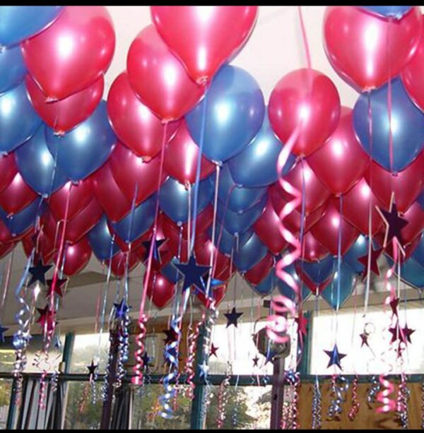 Glf Mettalic Ballon white 25pcs - Image 2
