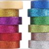 GLITTER TAPE 12MM×20 YARD TUBE
