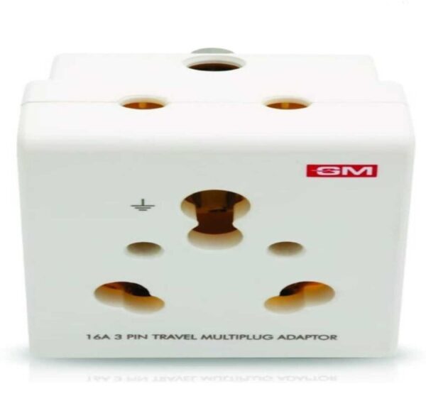 GM 16 Amp 3‑Pin Multi‑Plug Adapter - Image 3