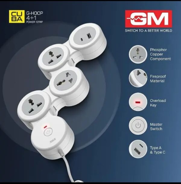 GM G‑Hoop 4+1 Spike Guard (Model 3326)