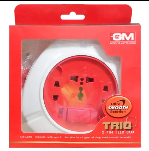GM Trio 2‑Pin Flex Box 5 m (White & Red). - Image 3