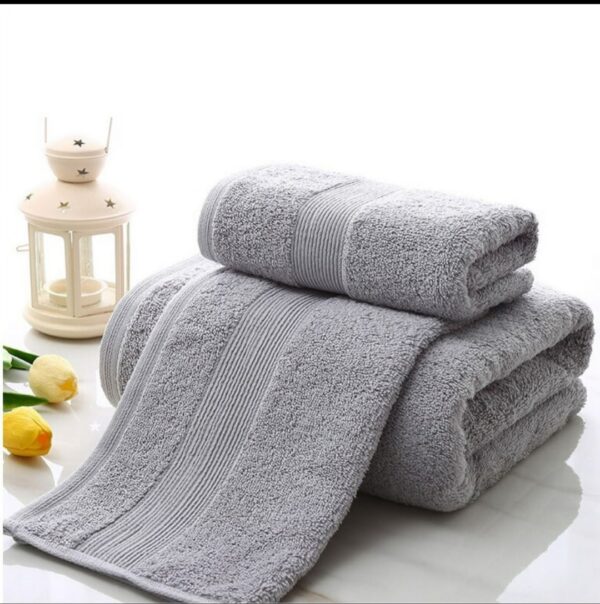 GOLD BATH TOWEL STONE GRAY