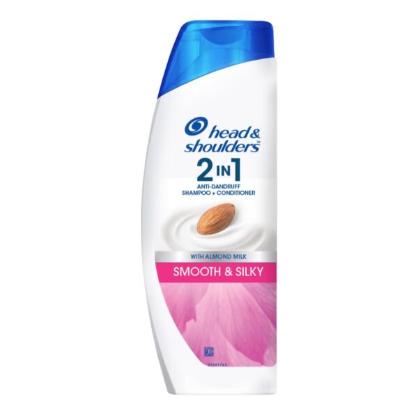 Head & Shoulders Smooth & Silky Anti-Dandruff 2‑in‑1 Shampoo + Conditioner. - Image 3