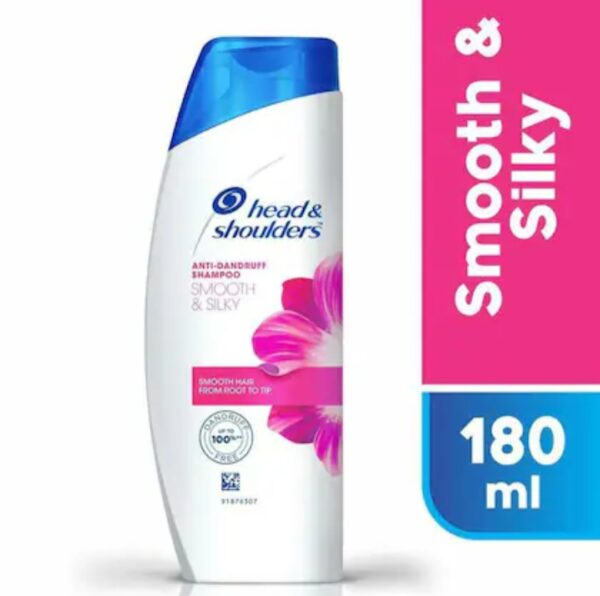 Head & Shoulders Smooth & Silky Shampoo 180ml pet