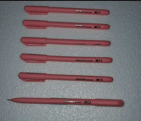 Hauser Red Ball Pen (Pack of 5)