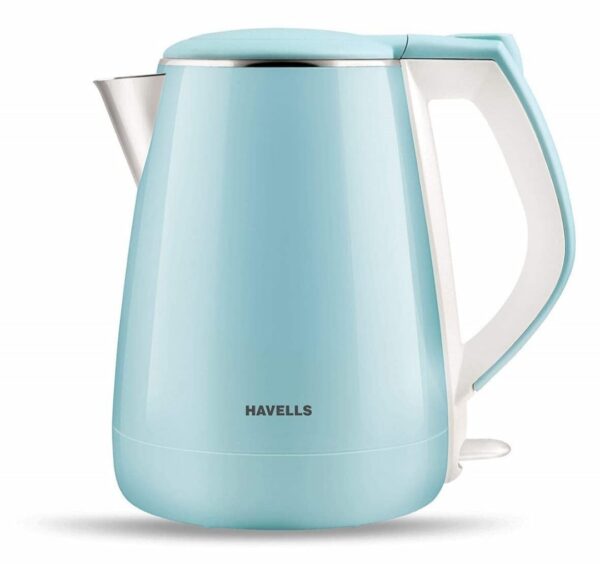 Havells Aqua Plus 1.2 L Electric Kettle (Black/blue) - Image 2