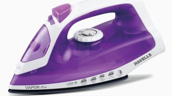 Havells Vapor Pro 1250 W Steam Iron (Purple, model GHGSIBWU125) - Image 2
