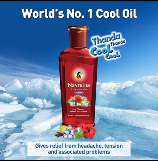 Himani Navratna Oil – 45 ml. - Image 2