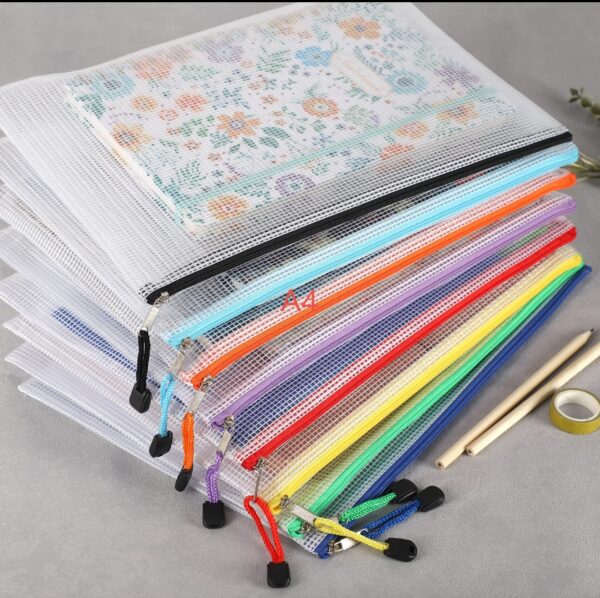 Inzo A4 zipper bag (model 277).