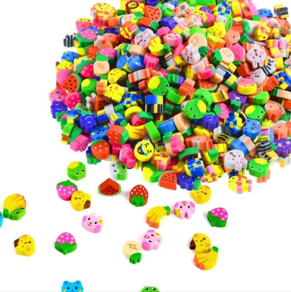 Inzo fancy eraser assorted.