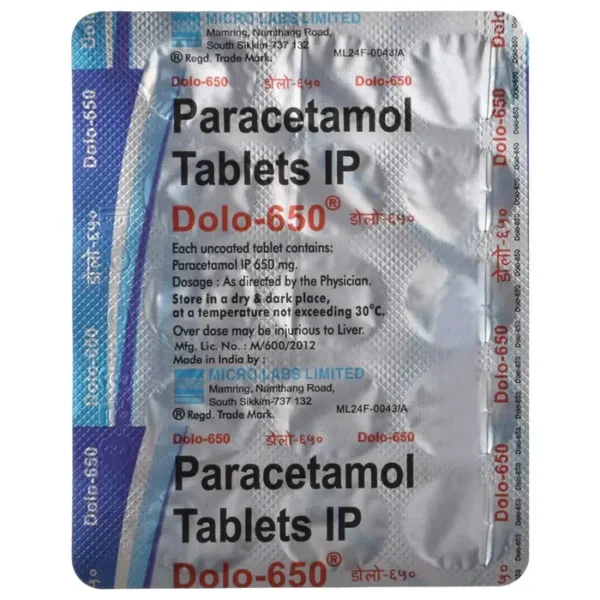 Paracetamol /antipiratic drug
