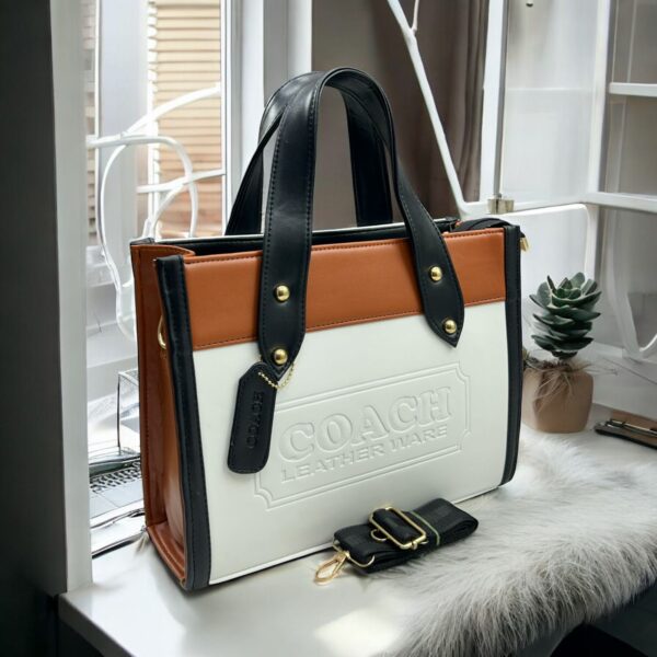 COACH leatherware box handbag - Image 2