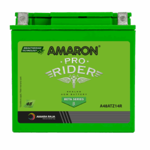 Amaron Pro Bike Rider ABR-PR-12APBTZ14R – 12V, 14Ah Two-Wheeler Battery