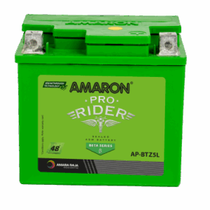 Amaron Pro Bike Rider ABR-PR-12APBTZ5L – 12V, 4Ah Two-Wheeler Battery