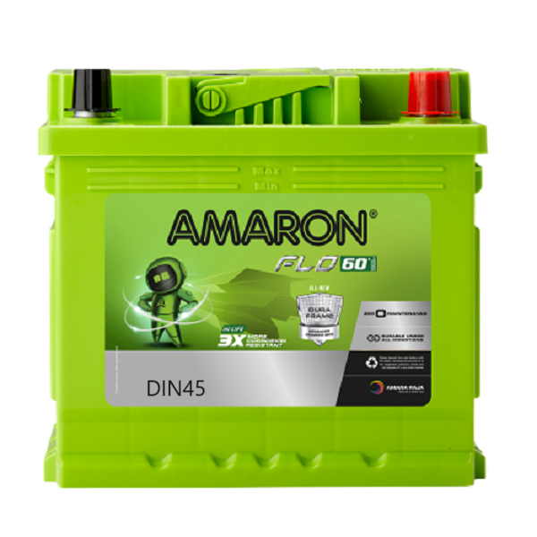Amaron flo AAM-FL-545106036 (DIN45) 45AH Four wheeler battery
