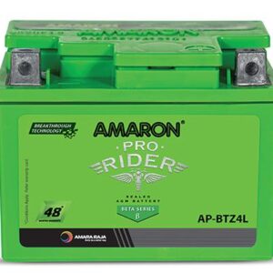 Amaron Pro Bike Rider ABR-PR-12APBTXZ4L – 12V, 3Ah Two-Wheeler Battery