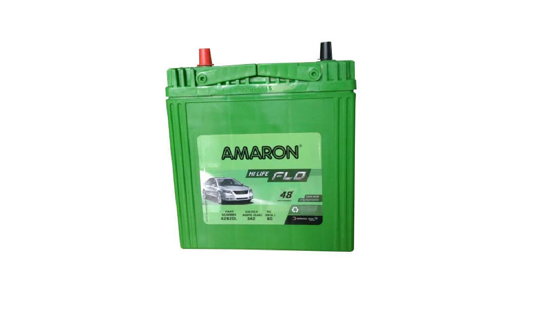 Amaron FLO AAM-FL-0BH40B20L -40 AH FOUR WHEELER BATTERY