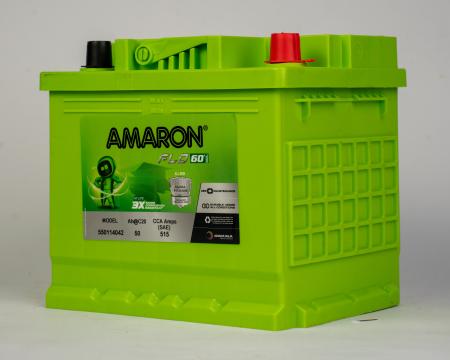 Amaron flo AAM-FL-550114042(DIN50L/R) 50AH Four wheeler battery