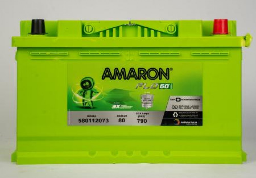 Amaron flo AAM-FL-580112073(DIN80)80AH Four Wheeler Battery