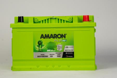 Amaron flo AAM-FL-565106590(DIN65) 65AH Four Wheeler Battery